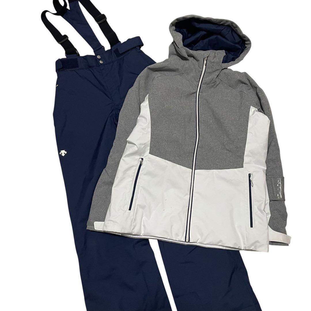 DESCENTE デサント スキーウェア上下 レディース O グレー