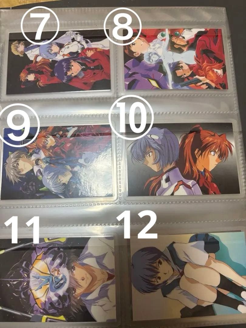 希少　１枚500円　新世紀エヴァンゲリオン カード 18枚