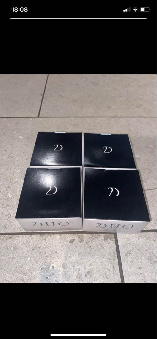 デュオ ザ クレンジングバーム ブラックリペア 90g 4個