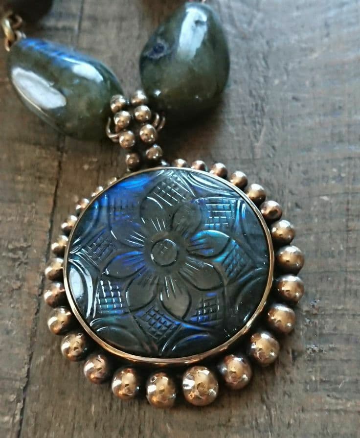 最終金額 スティーブンデュエック ブロンズ ネックレス OAK