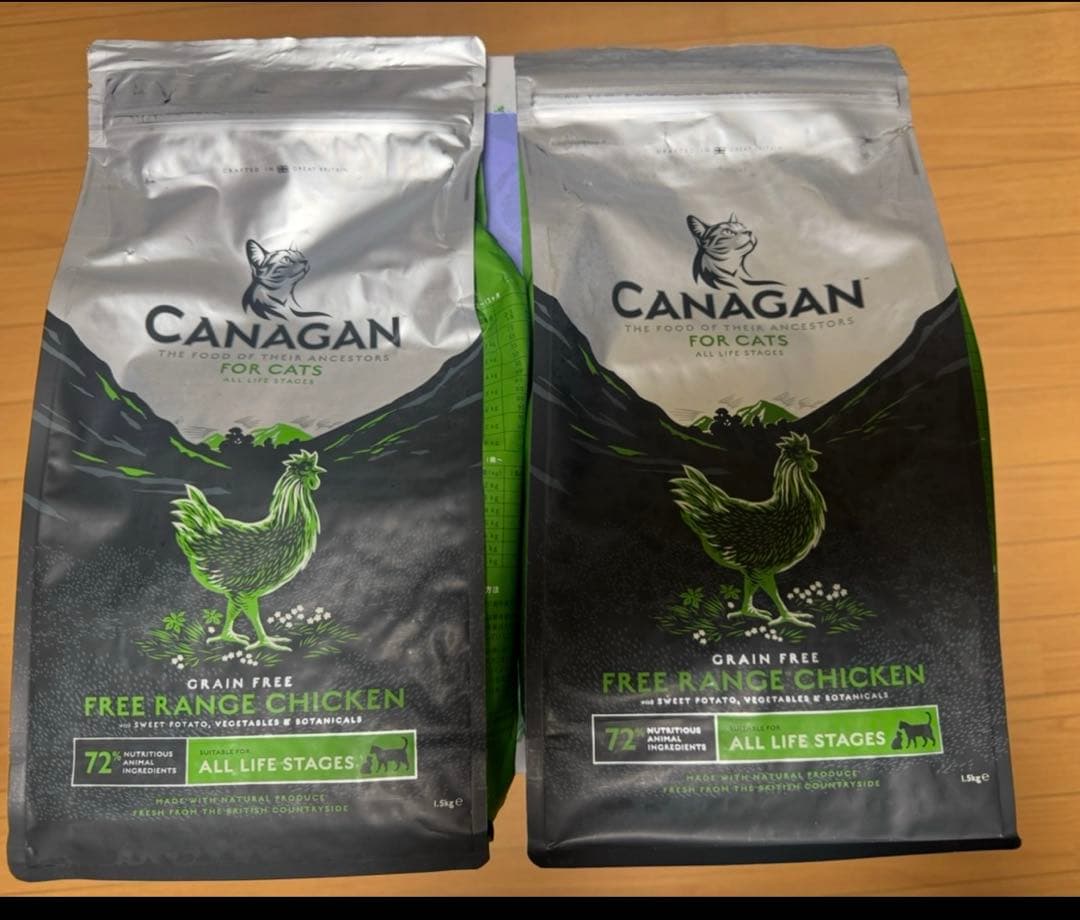 CANAGAN キャットフード チキン 1.5kg　２袋