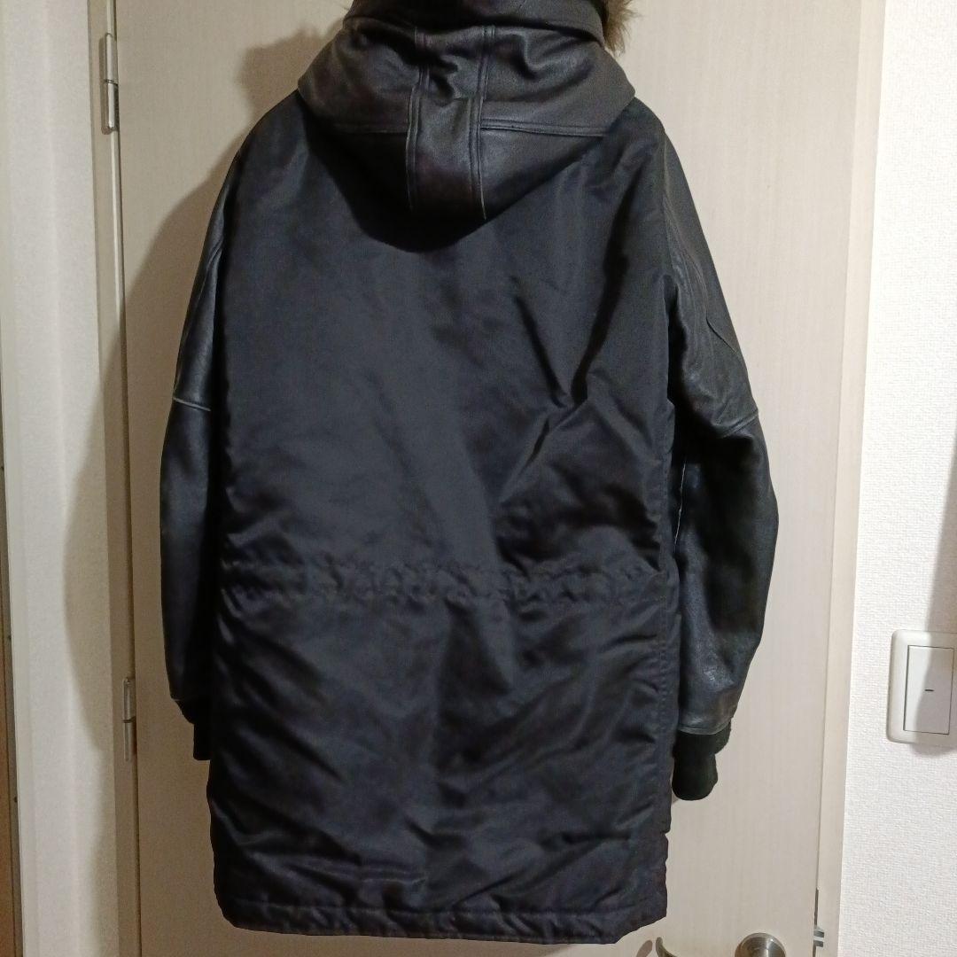 ヒステリックグラマー 【希少】 黒 フード付き モッズコート