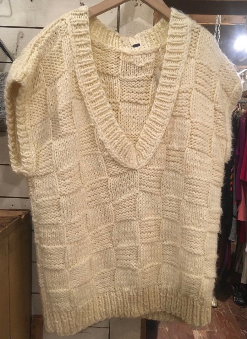 jantiques購入 vintage ニットベスト