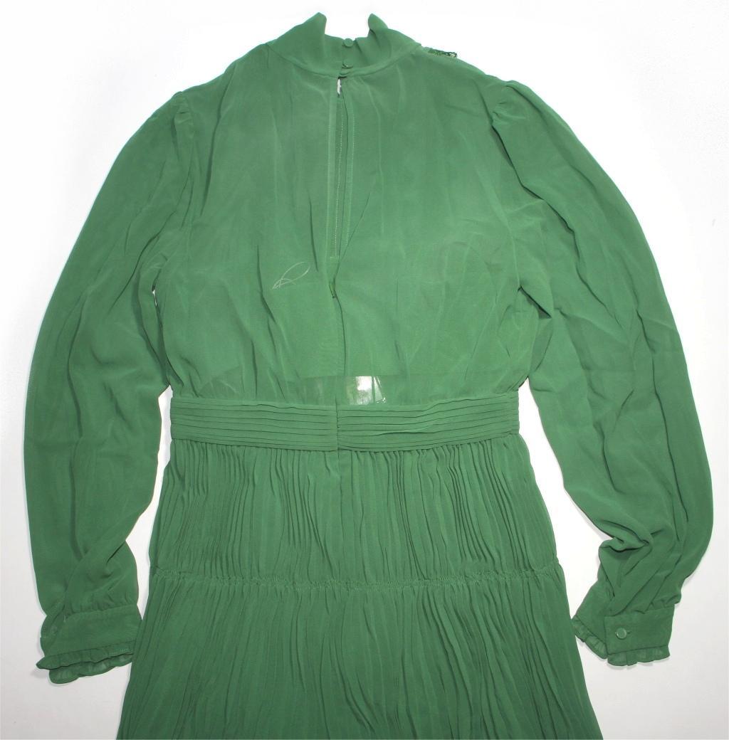 n*r様 セルフポートレイト ワンピース シフォン レース グリーン UK8 未