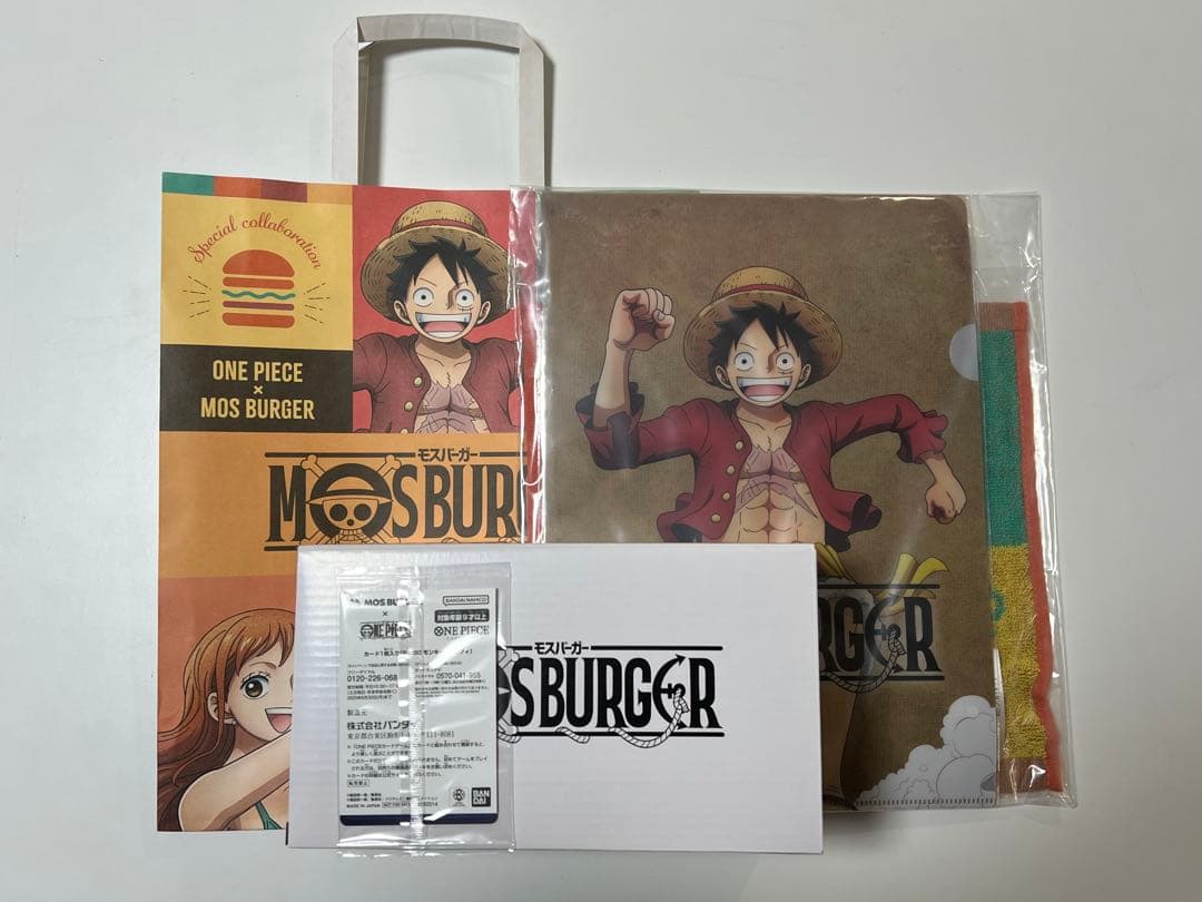【新品】モスバーガー ONE PIECE コラボセット フルセット