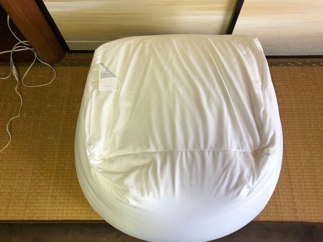 体にフィットするソファセット　ブラウン 幅６５×奥行６５×高さ４３cm