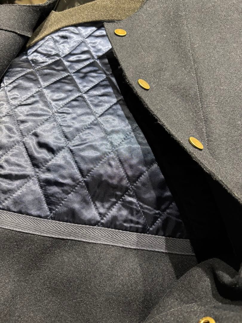 BACCA ダブルクロスヘビーメルトン ミドルベスト