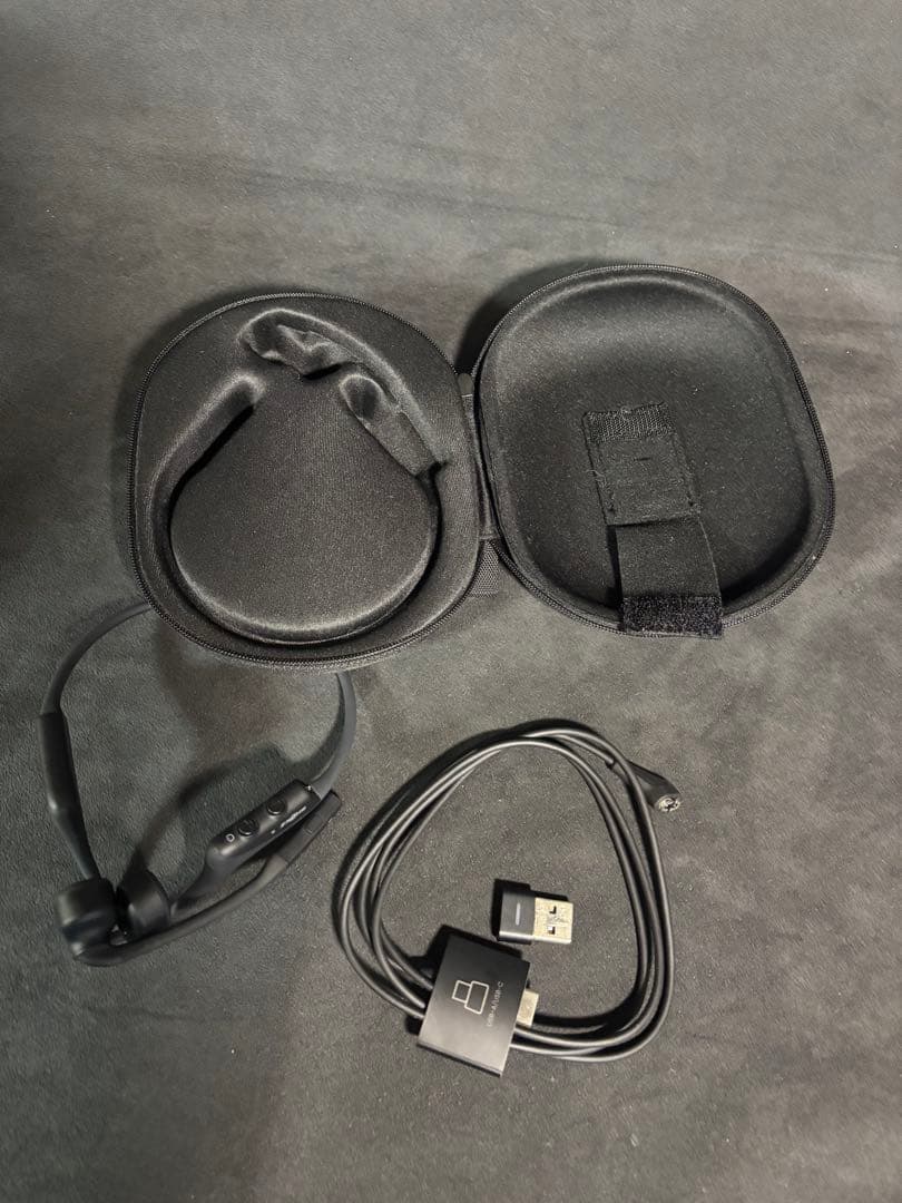 Shokz OpenComm2 骨伝導イヤホン 美品