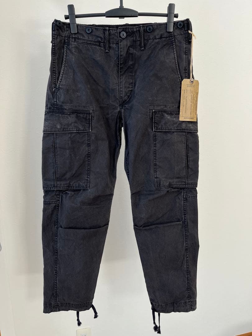 RRL CARGO PANTS BLACK ダブルアールエル カーゴパンツ