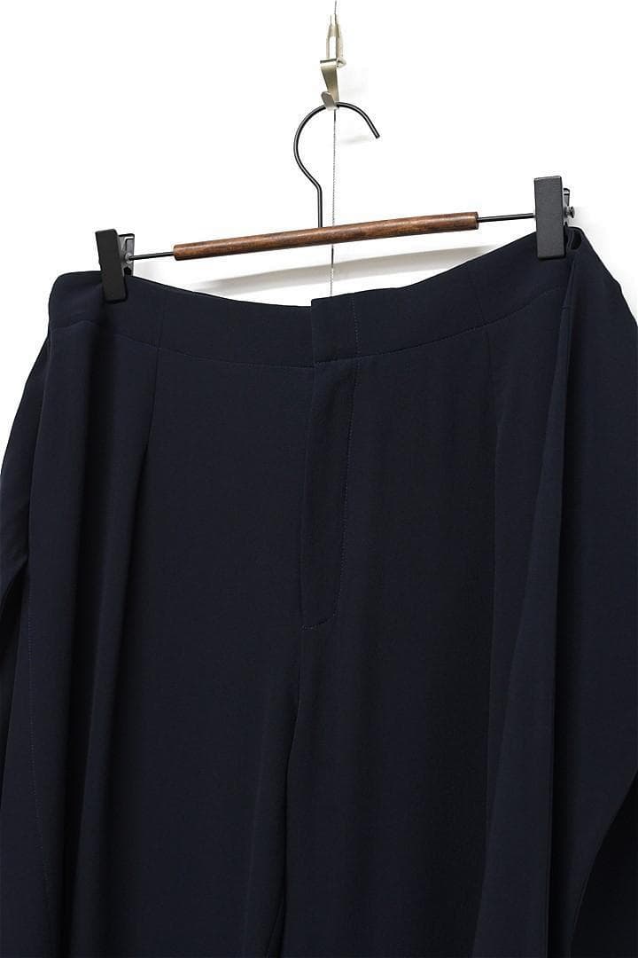 HGBT223/未使用 Chloe ストレートレッグパンツ ラッフル付き シルク