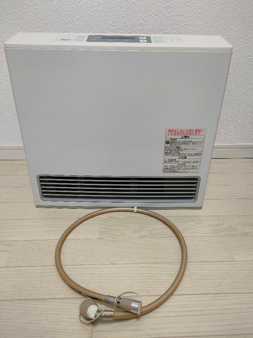 リンナイ　ガスファンヒーター　 RC-S5801E　LPガス用 2017年製