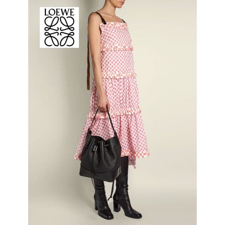 【希少】LOEWE アナグラム バルーンバッグ 2way ショルダーバッグ