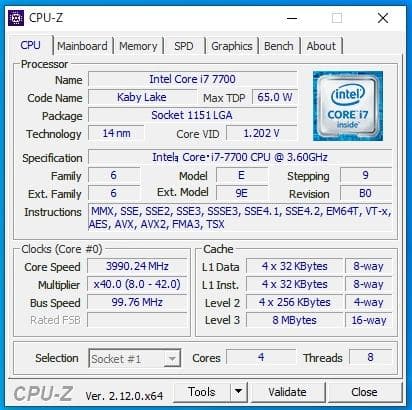 ①HP EliteDesk 800 G3 TW　Intel i7-7700