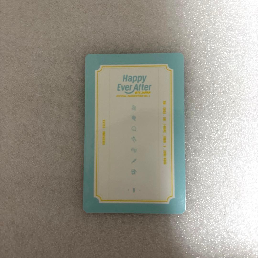 BTS V テヒョン　フォトカード　Happy Ever After