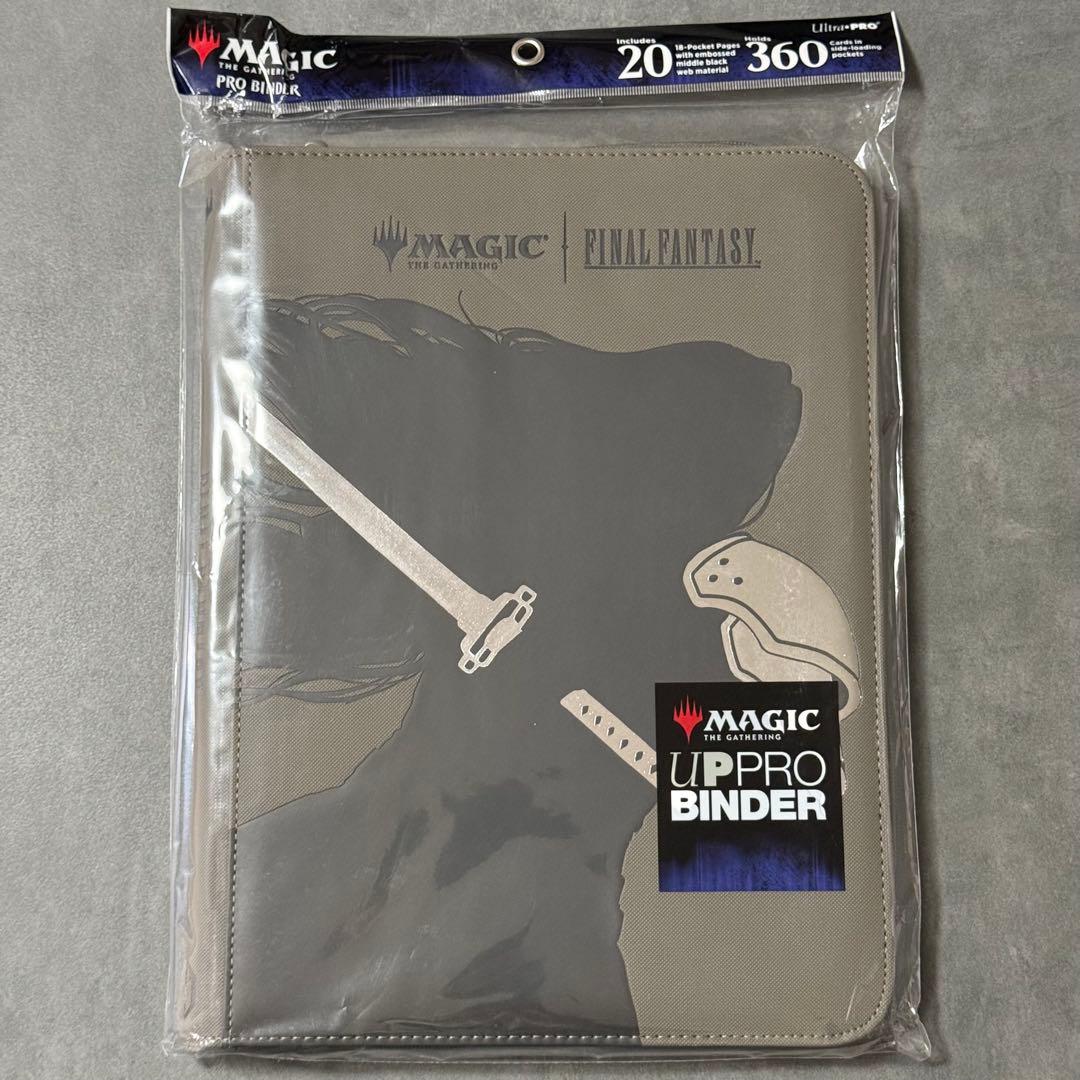 【UltraPro】Cloud &Sephroth BINDER MTG FF