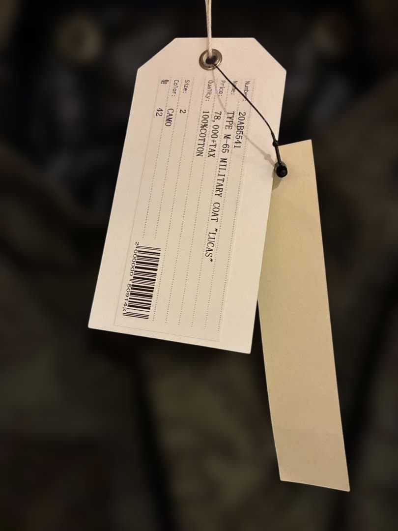 【ほぼ新品】BEDWINベドウィンM-65ミリタリージャケット デジタルカモ