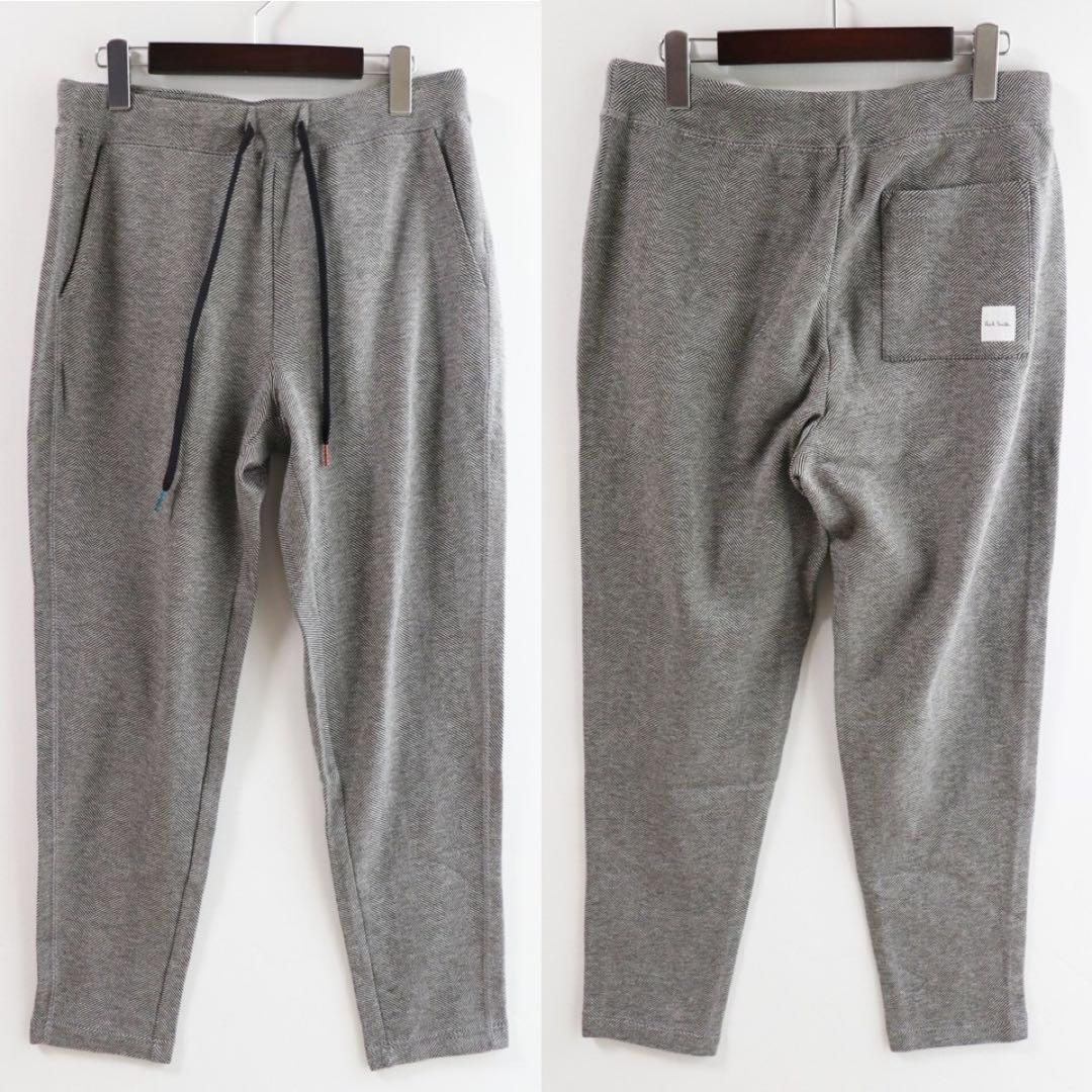 《ポールスミス》未使用 ヘリンボーン柄 トレーナー＋パンツ M(W76~84)