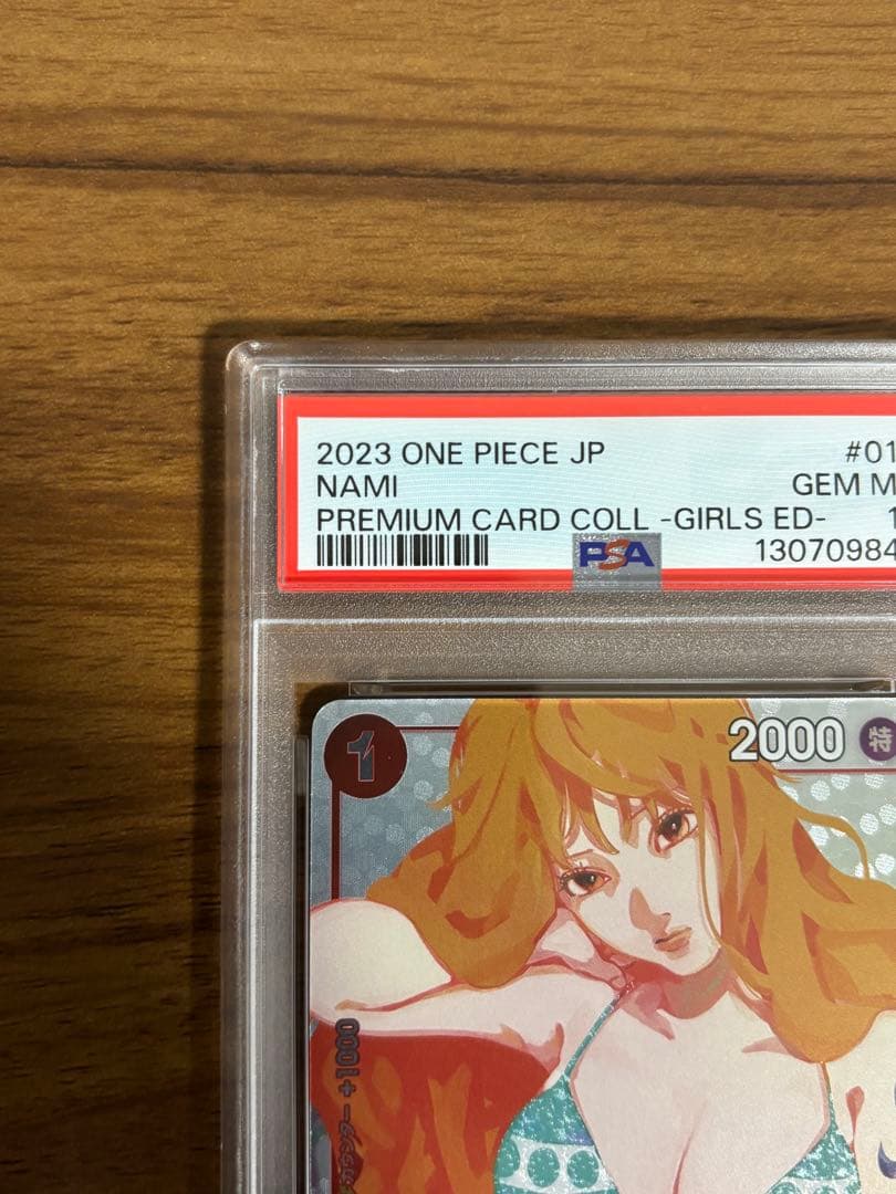 【PSA10】ナミ　プロモ　日版ガールズエディション版OP01-016