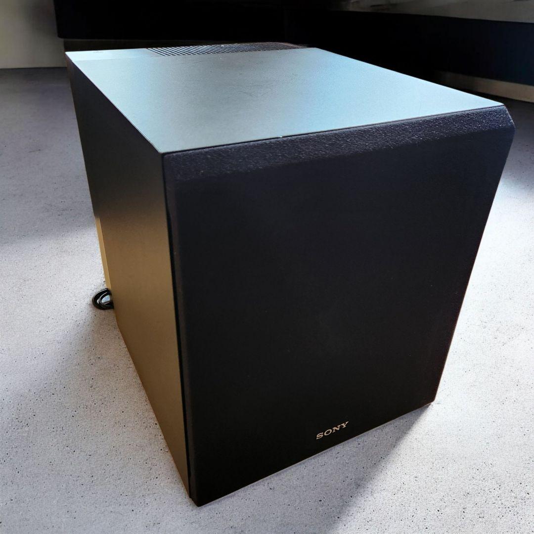 〈美品〉 ソニー アクティブ サブウーファー SA-CS9 取扱説明書付 付属品