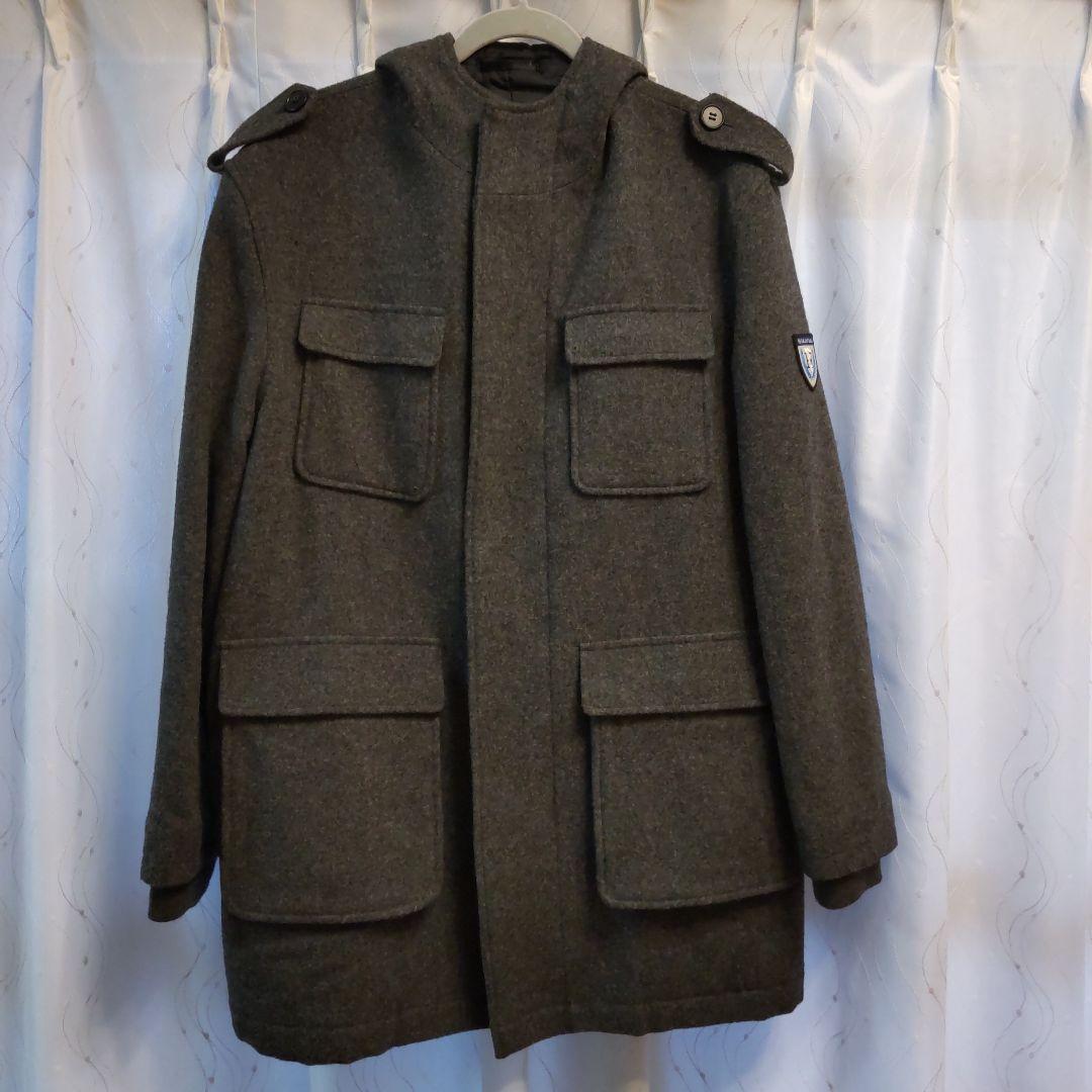 東山中学・高校指定　フード付きダッフルコート LL