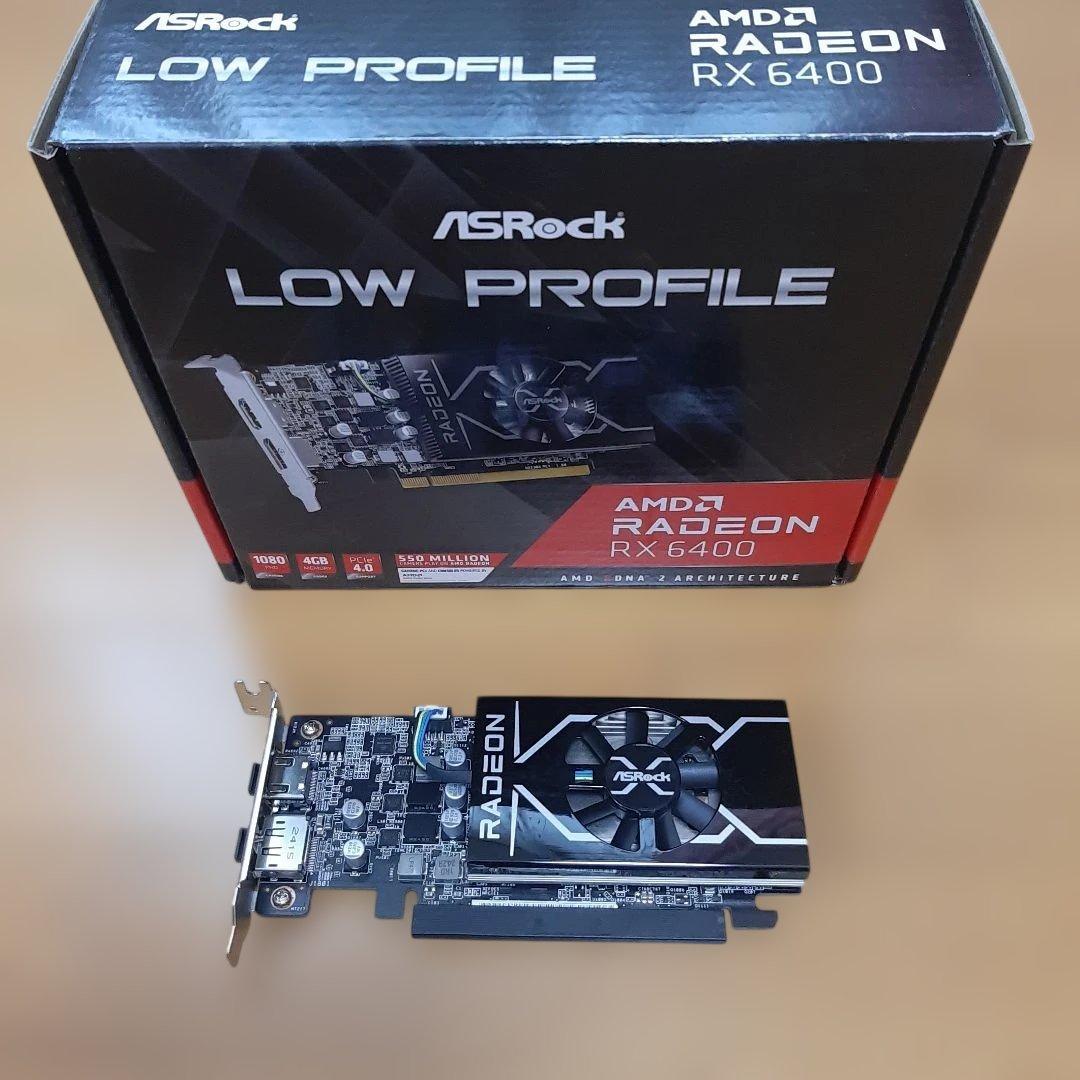 ASRock RADEON RX6400 グラフィックボード