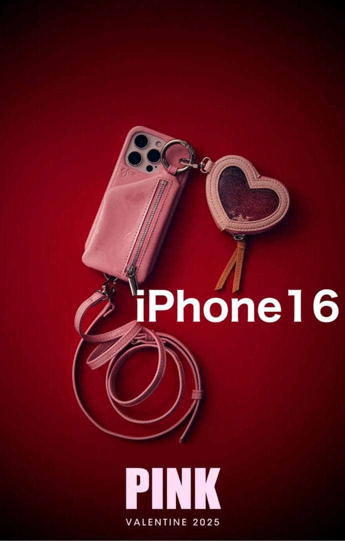 S*a様 ♡新品未使用♡ajew Valentine “PINK” iPhone