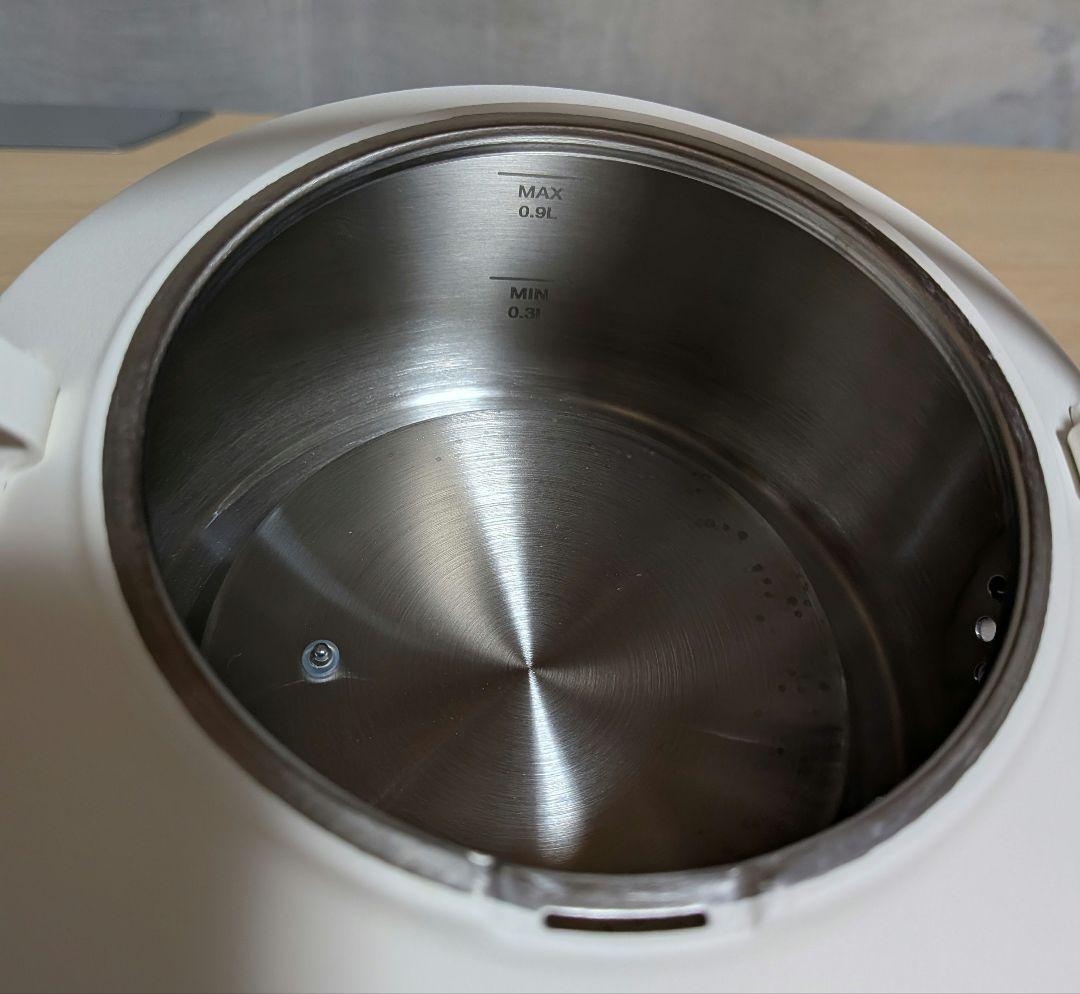 最終価格【2.3回使用】BALMUDA ムーンケトル ホワイト KPT02JP