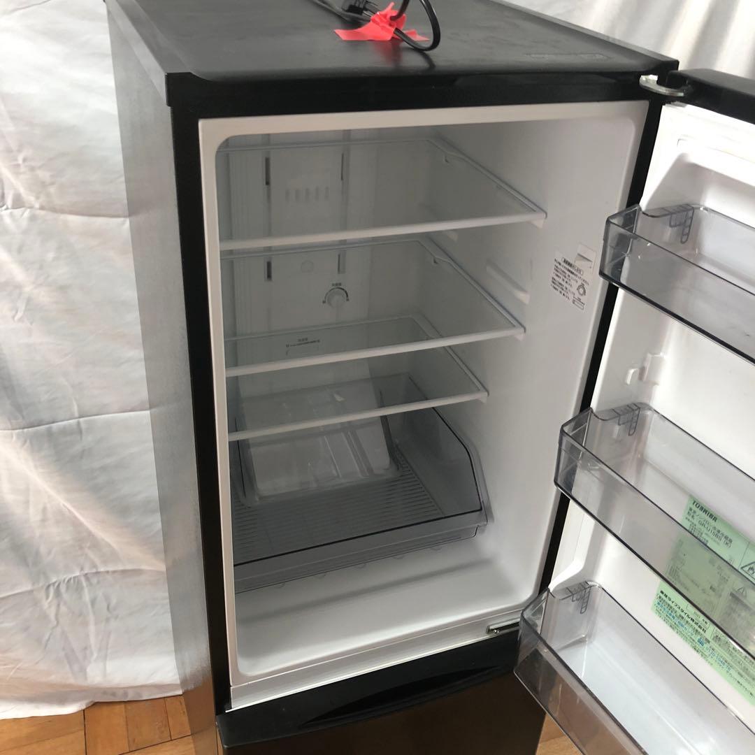 【美品】TOSHIBA　ノンフロン冷凍冷蔵庫　GR-U15BS　2023年製　O