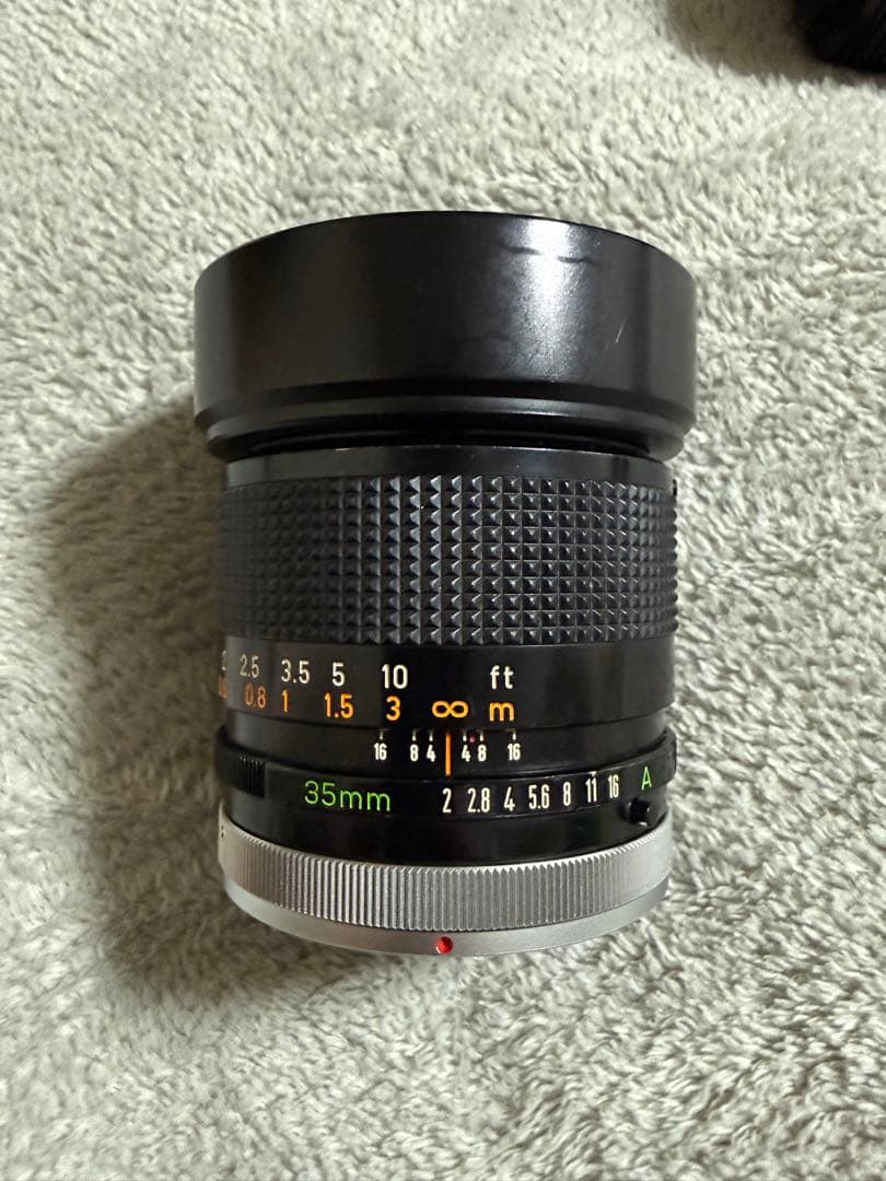 レンズ(単焦点) Canon FD35mm F2 s.s.c