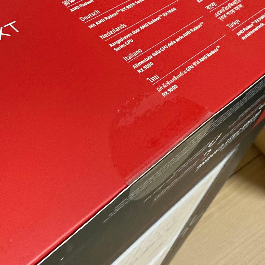 【新品未使用】XFX Swift RX 9070 XT