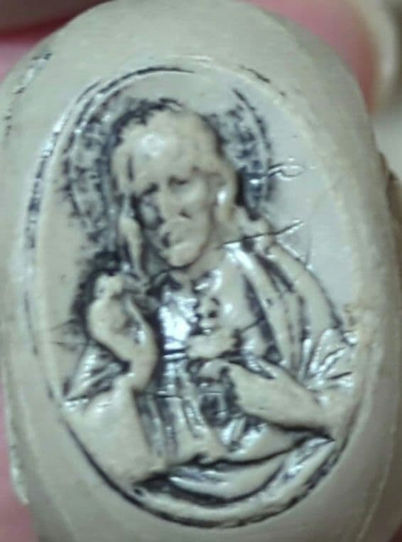 ビンテージ イタリア製 ロザリオ 長さ 160cm マリア キリスト カトリック