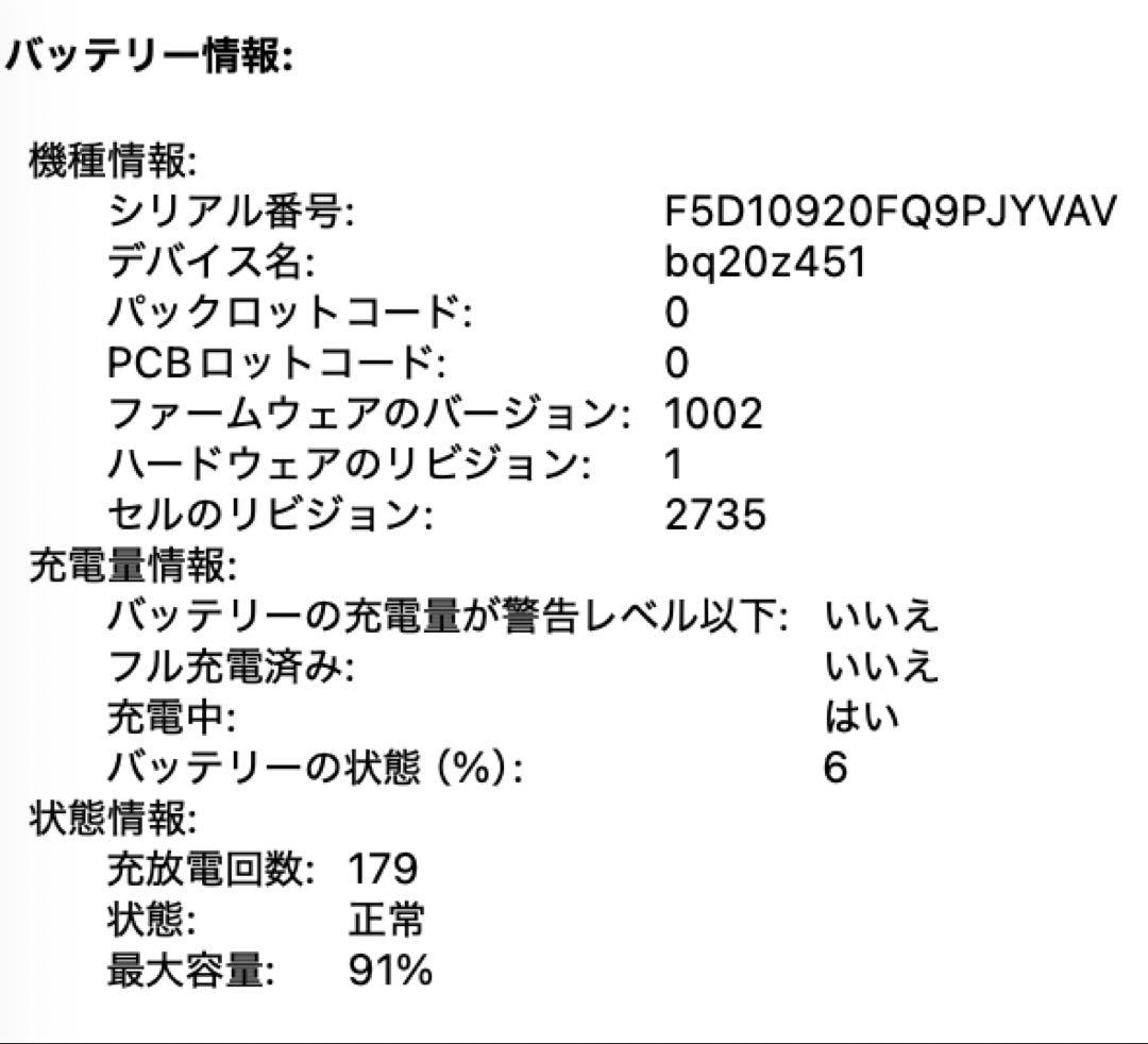 MacBook Air M1チップ 13インチ 256GB シルバー