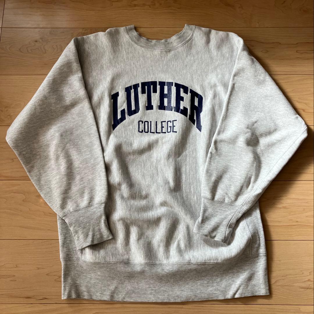 80s USA製Champion LUTHER リバースウィーブXL