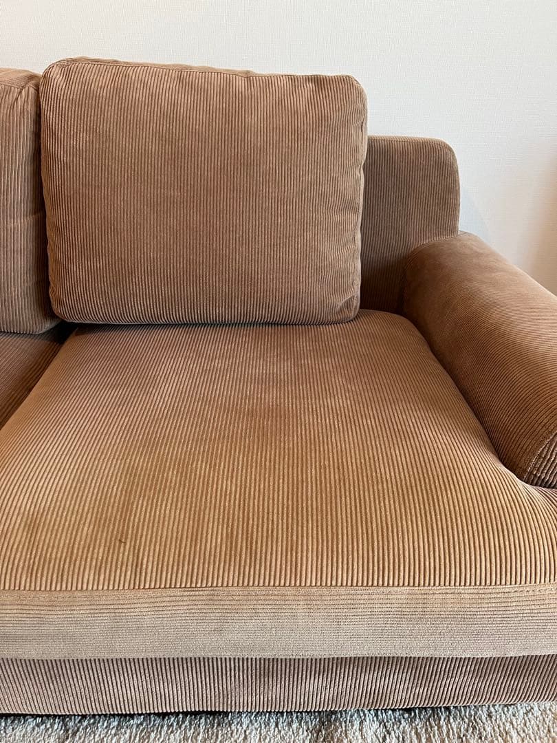 unico GREIG　カバーリングソファ 2.5シーター Tom