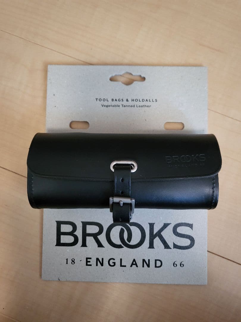 ネ*ィ様 BROOKS サドル、ハンドルツールバッグ ブラック