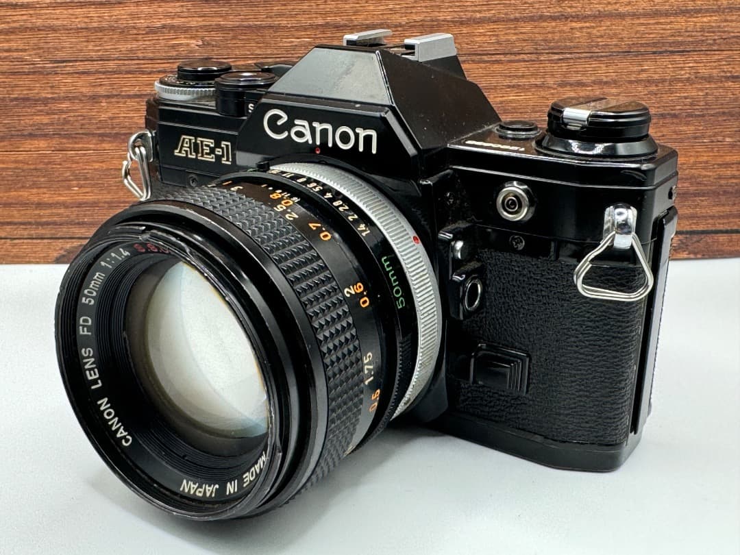 【完動並品】Canon AE-1 + FD 50mm F1.4セット