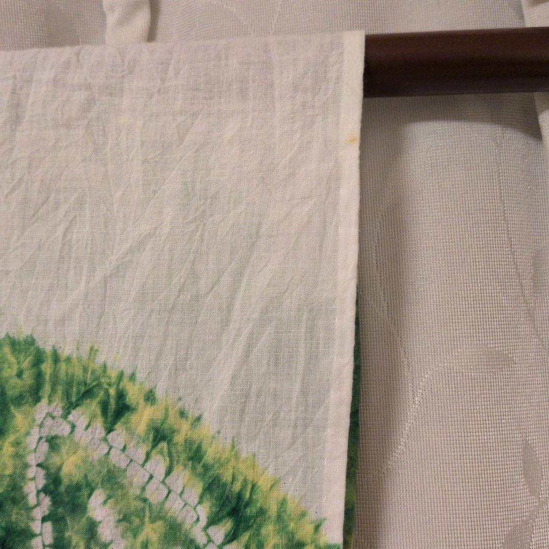 ま*ん様 有松鳴海絞りの朝顔の浴衣