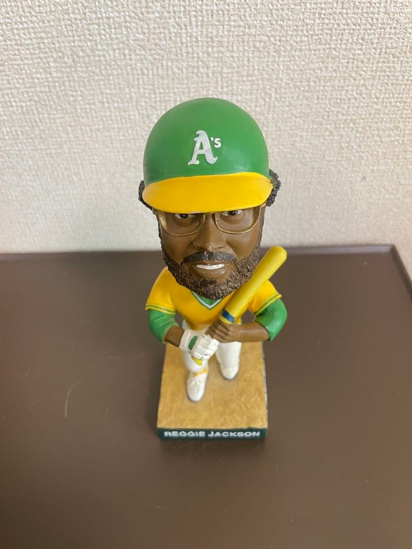 超レア！　レジージャクソン 球場配布ボブルヘッド 限定版