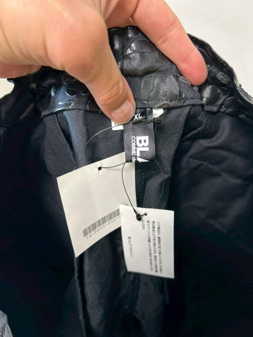 COMME des GARCONS XL スラックス ダークブルー