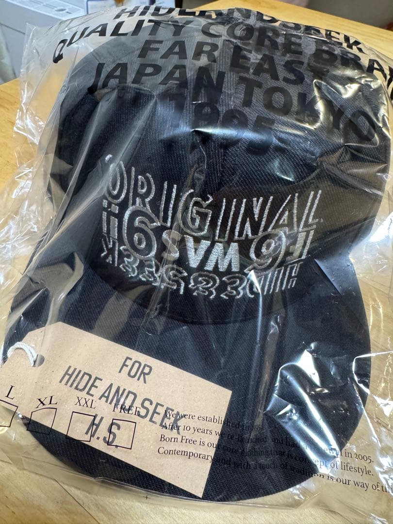 HideandSeek×Toru Nishiura 30周年記念コラボキャップ