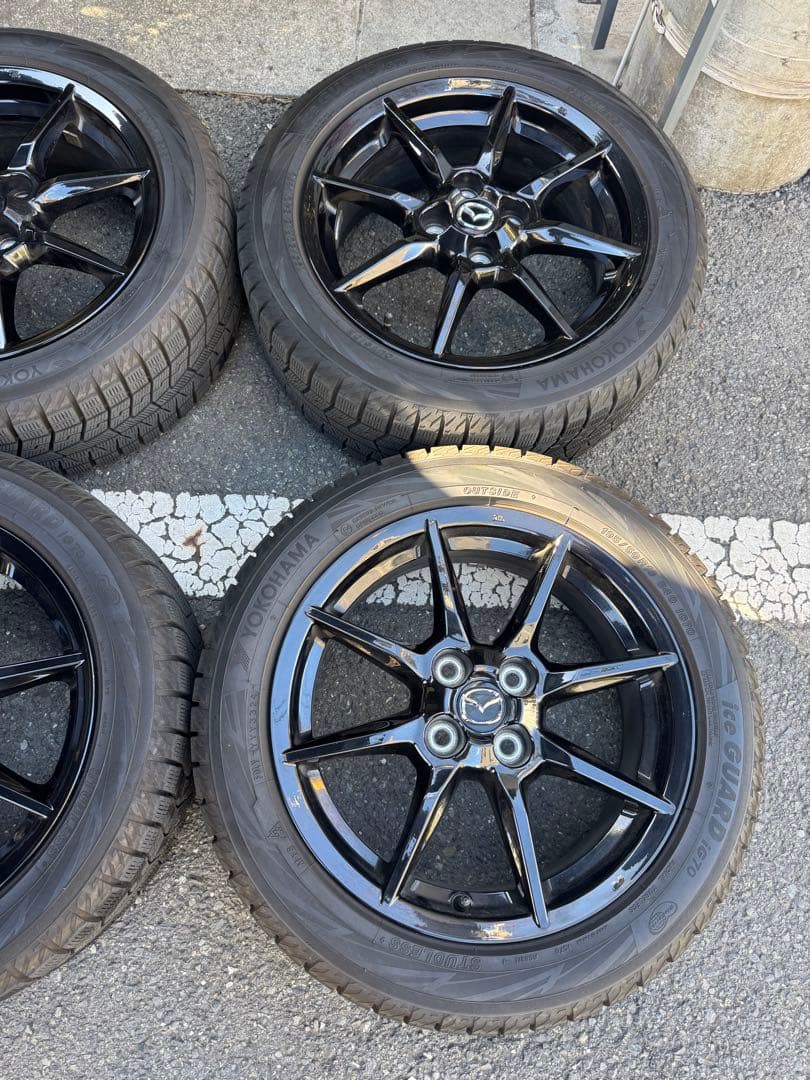 NDロードスター　スタッドレスタイヤ/ホイール4本セット　16インチ