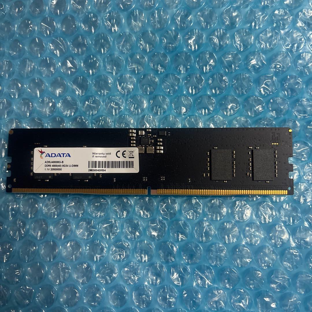 ③ADATA DDR5 4800MHz 8GB