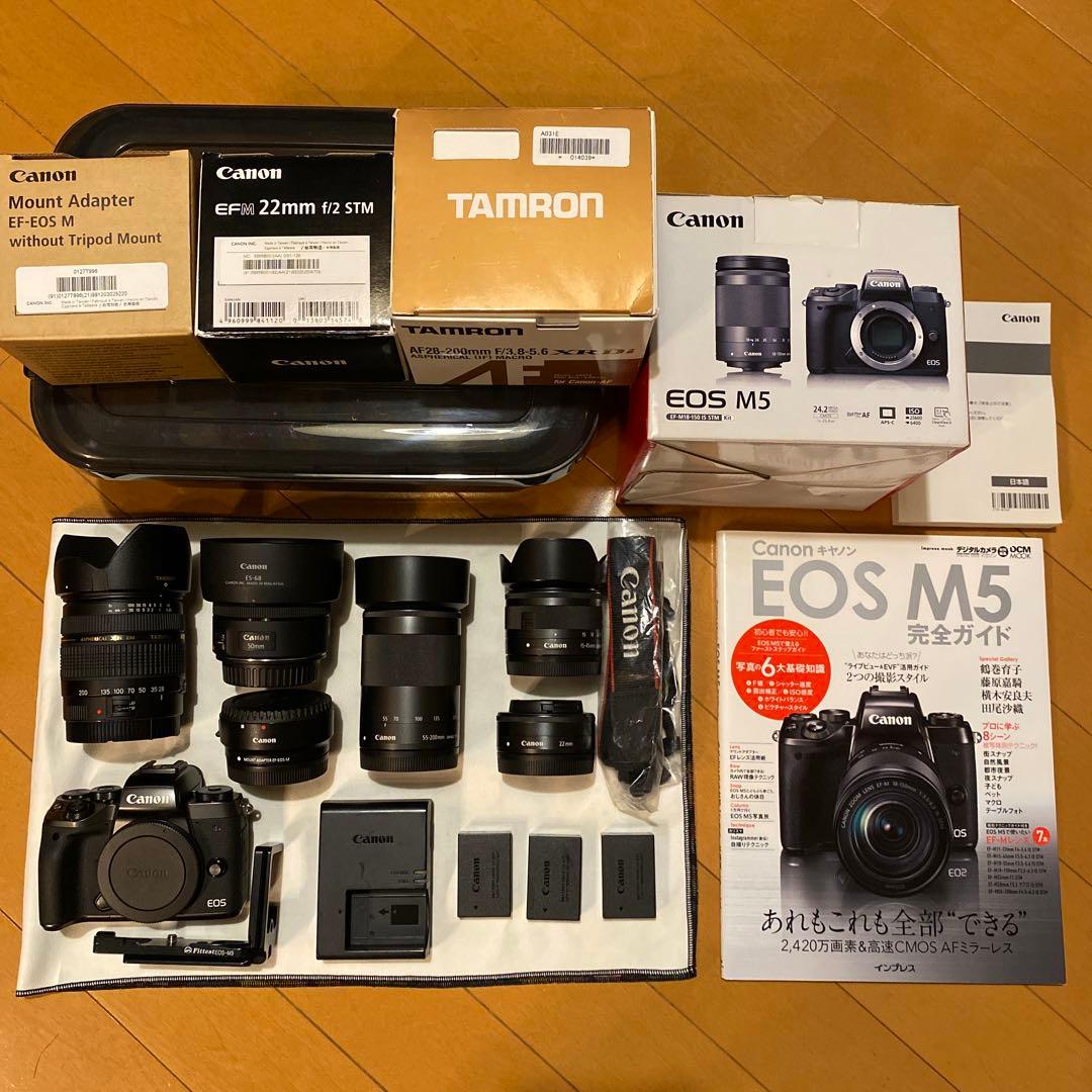 Canon EOS M5 ミラーレスカメラセット