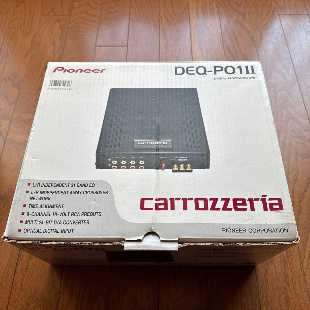 【美品】DEQ-P01II - carrozzeria