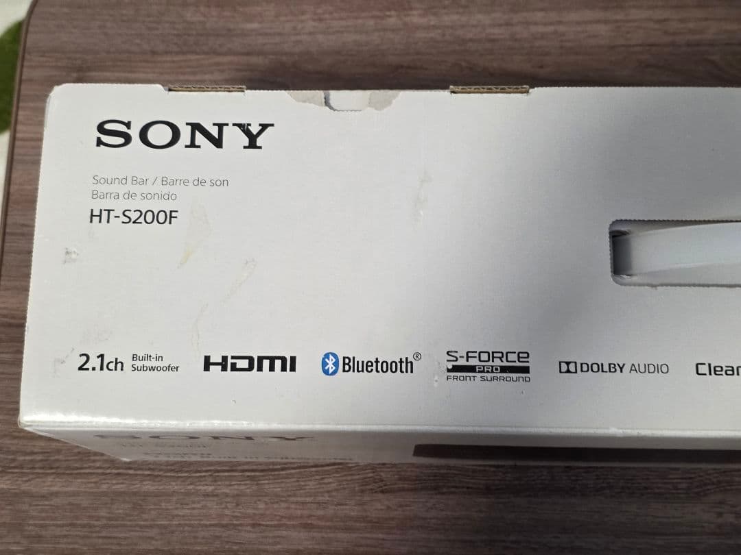 SONY ソニー サウンドバー HT-S200F 2018年製 リモコン付き