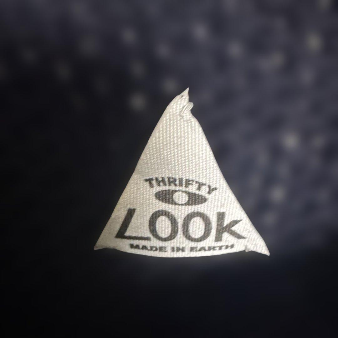 THRIFTY LOOK ネイビー パームツリーセーター M