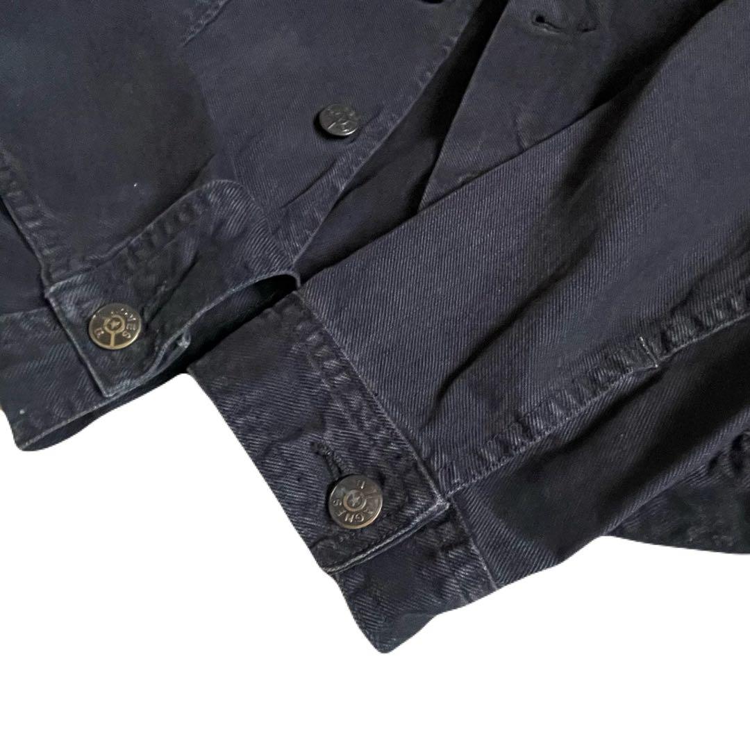 セールagnes bアニエスベー1990sフランス製Gジャン黒デニムジャケット