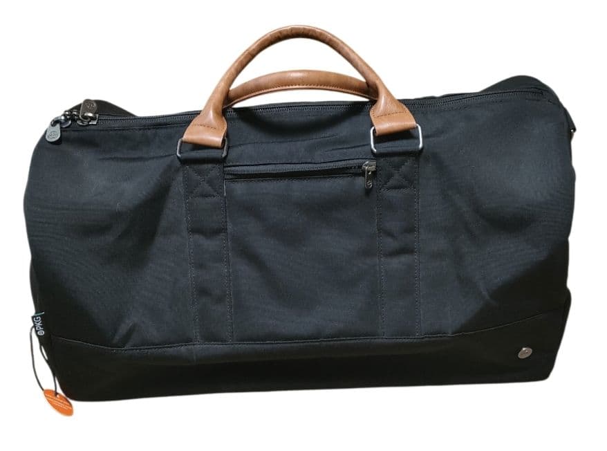 【新品】　PKG ピーケージー 42L ボストンバッグ 大容量 靴収納 ブラック