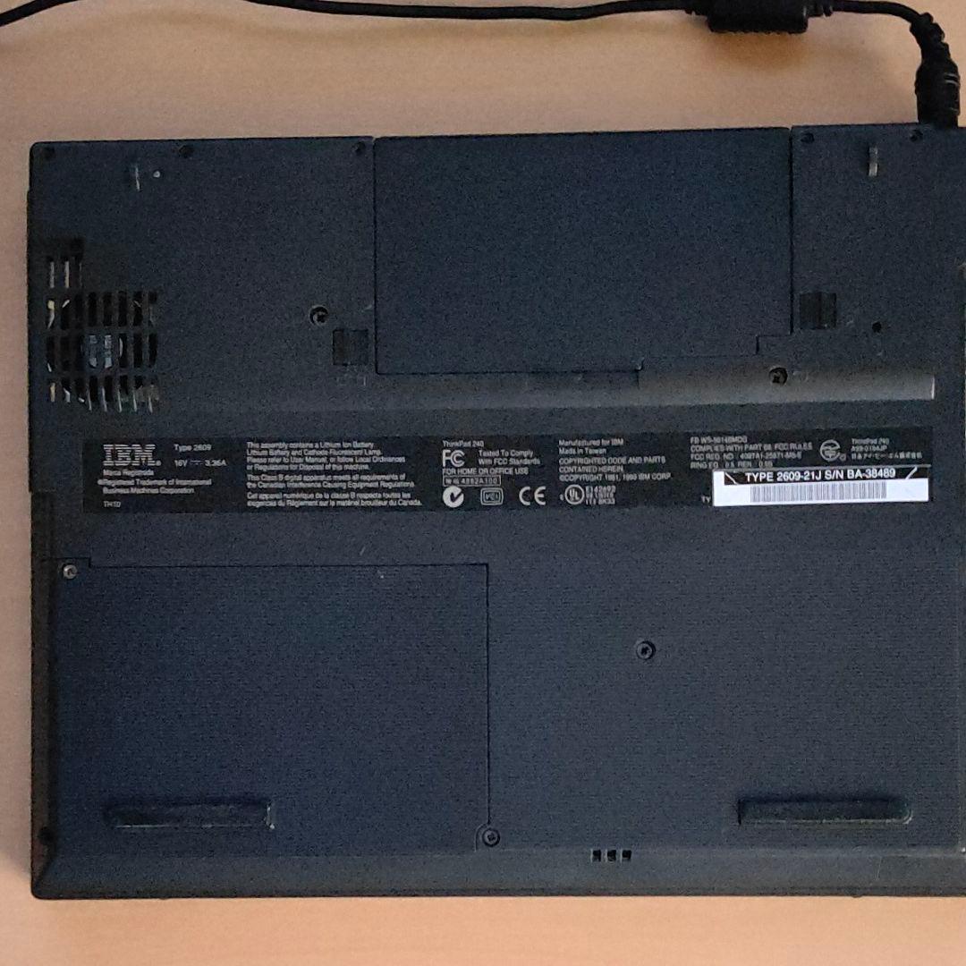 IBM Thinkpad 240 希少品