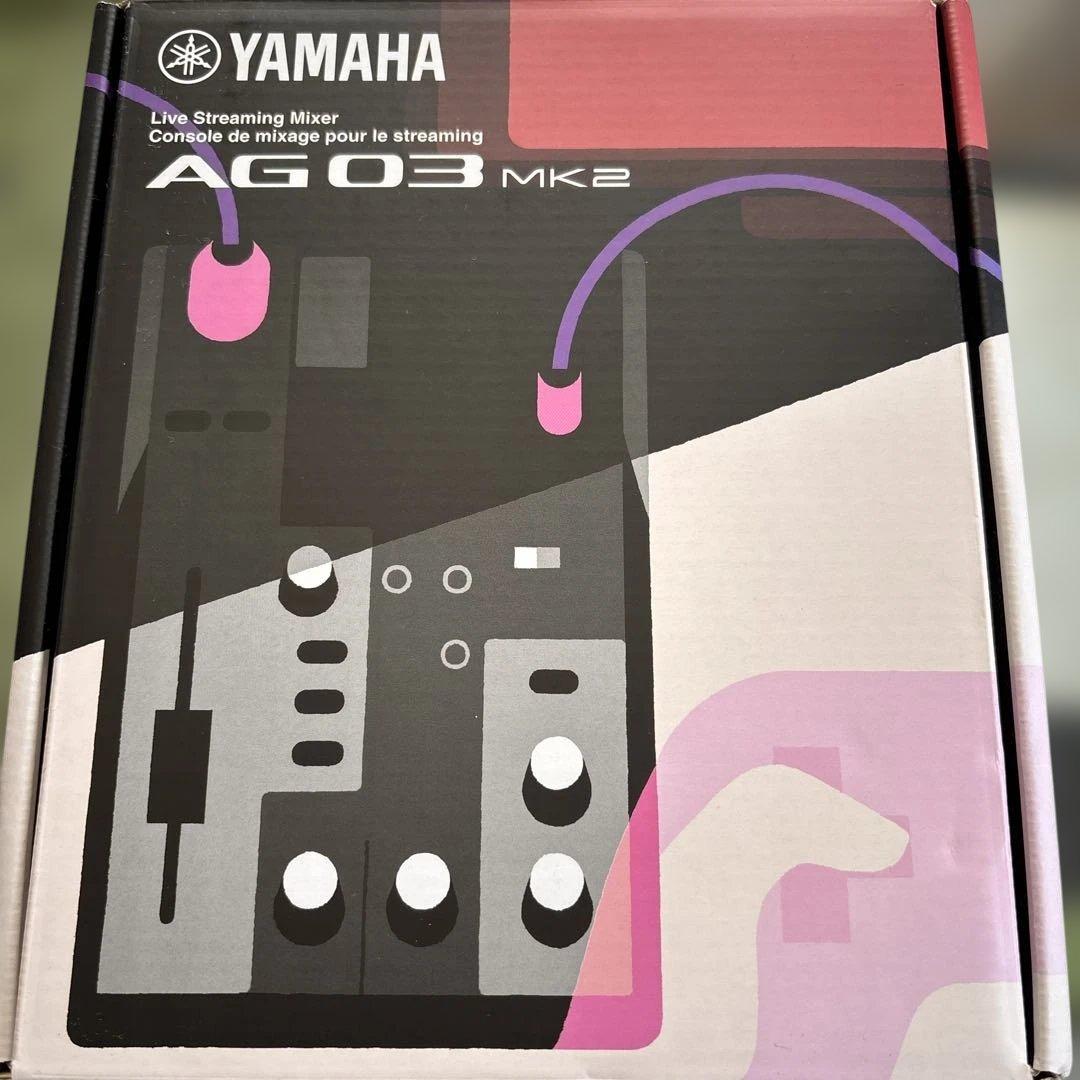 【新品・未使用】YAMAHA AG-03 MK2 オーディオインターフェイス